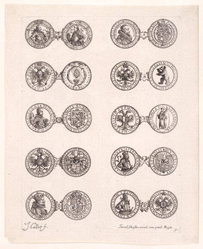 9th Plate, Featuring 10 Coins Met DP891331