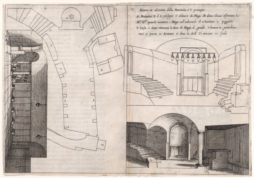 9th Plate, from Trattato delle Piante & Immagini de Sacri Edifizi di Terra Santa Met DP888554