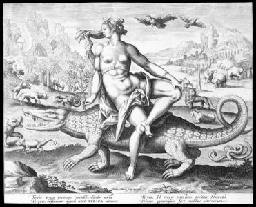 Africa, from the Four Continents MET MM33531
