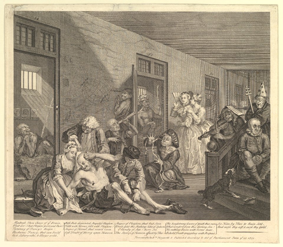 A Rake's Progress, Plate 8 MET DP827030
