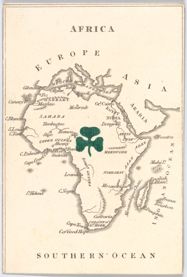Africa from Court Game of Geography MET DP862894