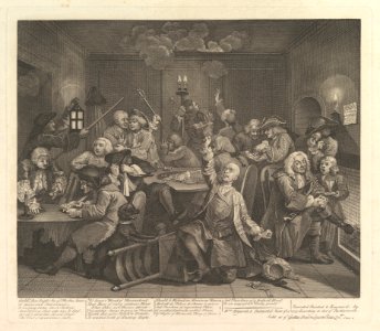 A Rake's Progress, Plate 6 MET DP825209