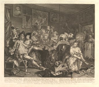 A Rake's Progress, Plate 3 MET DP827002