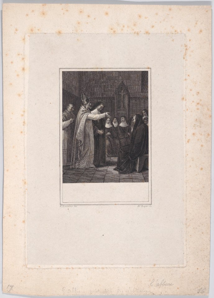 A priest and a group of nuns Met DP887974