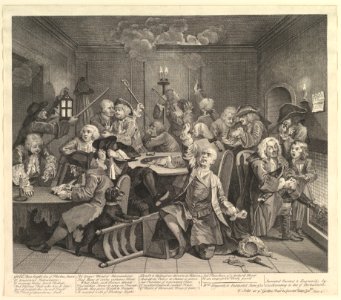 A Rake's Progress, Plate 6 MET DP827031