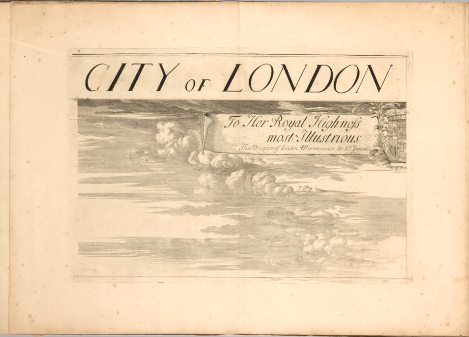 A Prospect of the City of London, Westminster and St. James' Park MET DP268746
