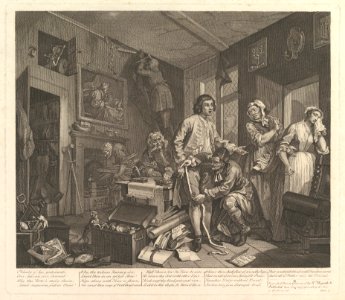A Rake's Progress, Plate 1 MET DP825207