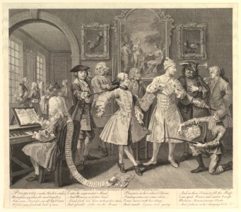 A Rake's Progress, Plate 2 MET DP826999