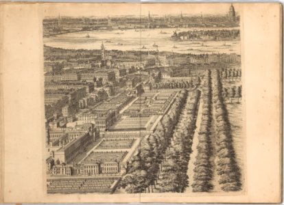 A Prospect of the City of London, Westminster and St. James' Park MET DP268749