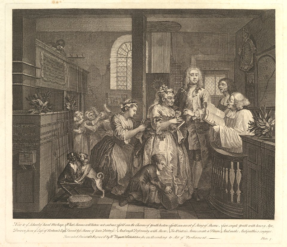 A Rake's Progress, Plate 5 MET DP825200