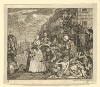 A Rake's Progress, Plate 4 MET DP847434