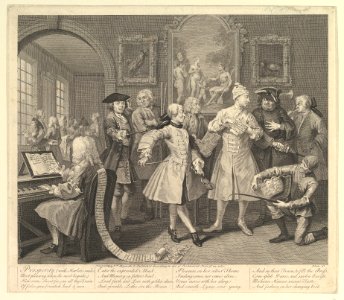A Rake's Progress, Plate 2 MET DP827001