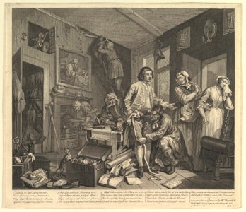 A Rake's Progress, Plate 1 MET DP827003