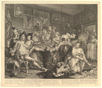 A Rake's Progress, Plate 3 MET DP827004