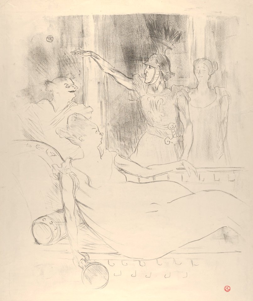 A Scene from Offenbach's La Belle Hélène MET DP835938