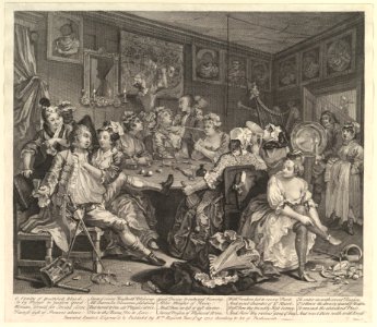 A Rake's Progress, Plate 3 MET DP826998