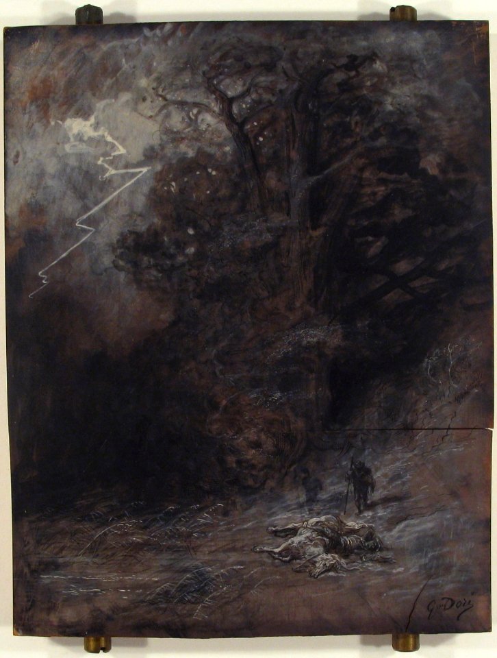 A Rider and a Dead Horse in a Landscape MET 1977.543