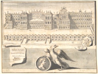A Reconstructed View of the Palace on the Palantine Hill MET DP800271