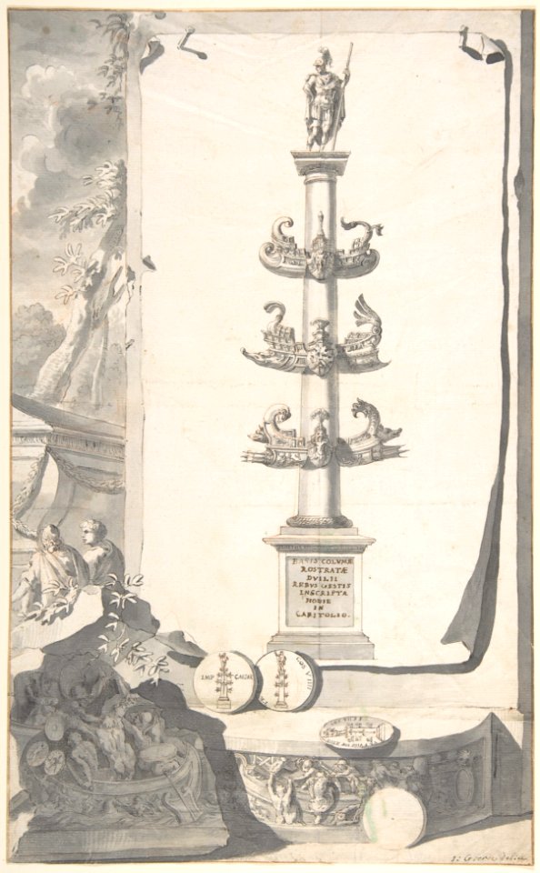 A Reconstruction of the Base of the Column Rostrata. MET DP800280