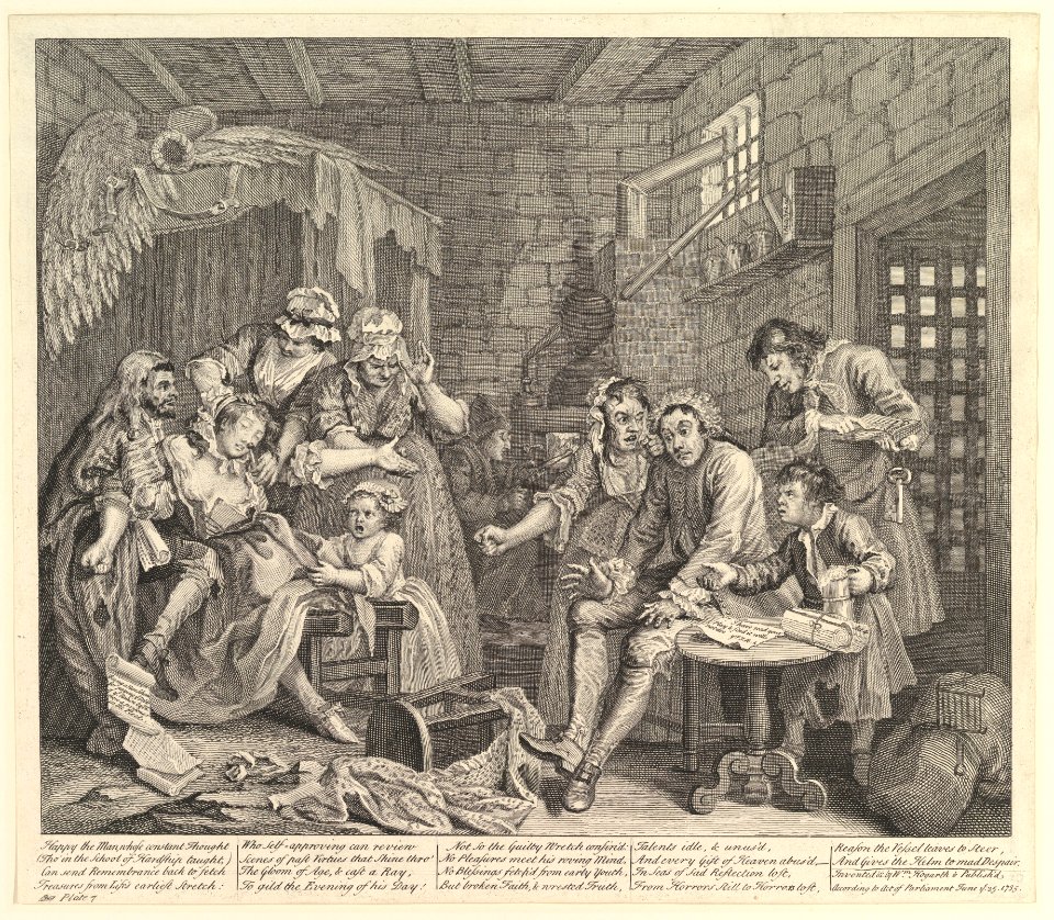 A Rake's Progress, Plate 7 MET DP827035