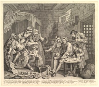A Rake's Progress, Plate 7 MET DP827035