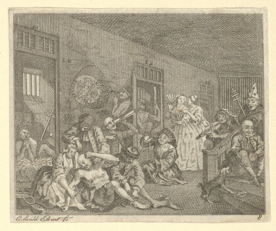 A Rake's Progress, Plate 8 MET DP847435