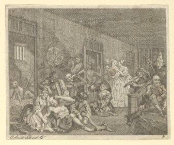 A Rake's Progress, Plate 8 MET DP847435