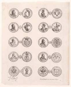 8th Plate, Featuring 10 Coins Met DP891332