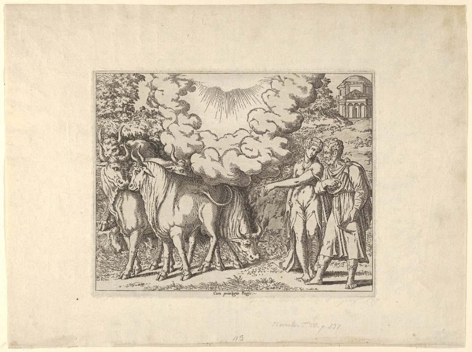 A Woman Showing Bulls to a Man MET DP855031