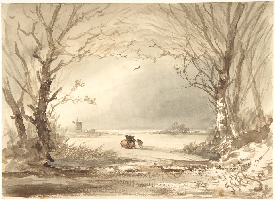 A Winter Landscape MET DP800428