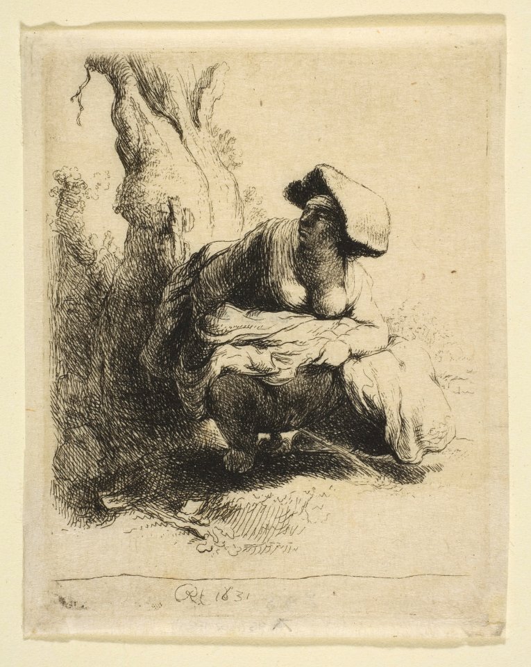 A Woman Making Water MET DP814324