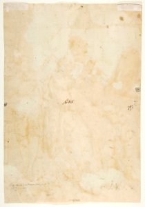 A Woman at her Toilet with a Maid, a Boy, a Dog and a Young Soldier; verso- A Sketch for a Similar Composition MET DP812691