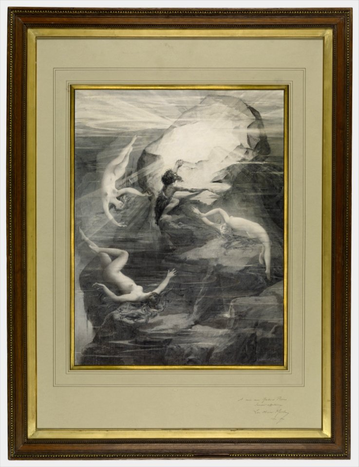 Alberich and the Rhinemaidens MET DP367592