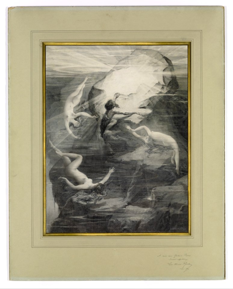 Alberich and the Rhinemaidens MET DP367591