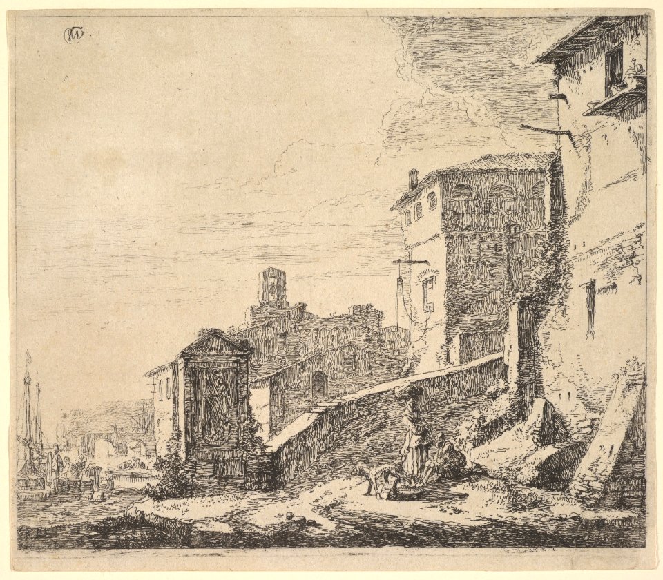 A Woman Standing by a Seated Man MET DP828078