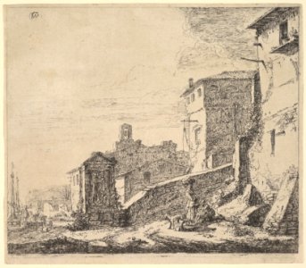 A Woman Standing by a Seated Man MET DP828078