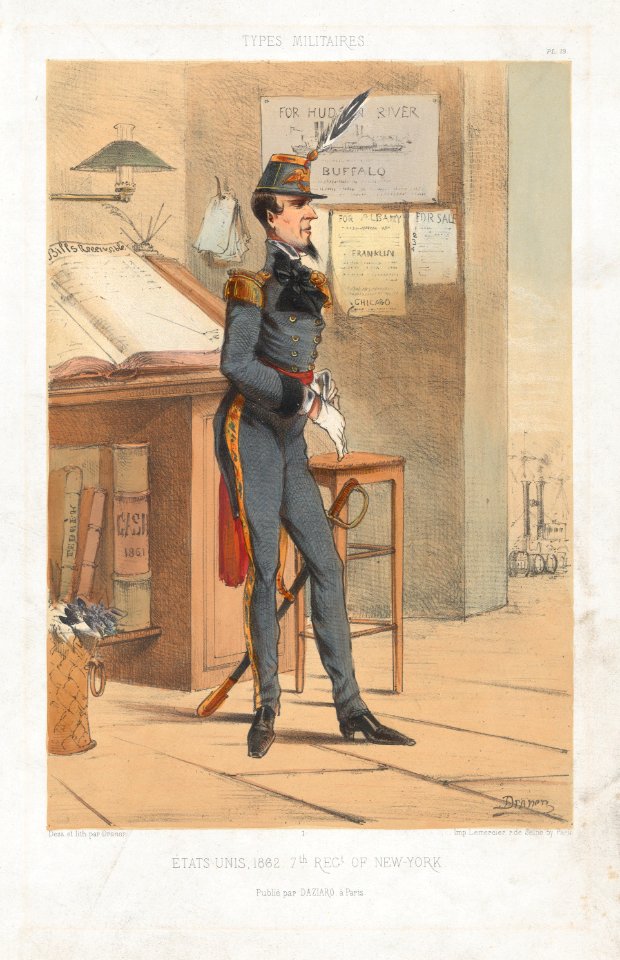 États-Unis d'Amerique 1865 - 7th Regt. of New-York MET DP877009