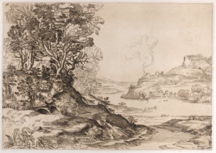 A nymph and shepherd Met DP885610