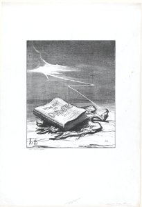A page from history, from 'News of the day,' published in Le Charivari, November 16, 1870 MET DP877800