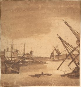 A Port Scene MET DP805689