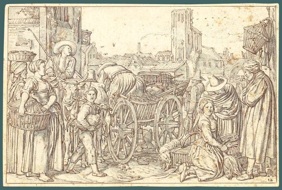 A Poultry Market in a Dutch Town MET 2002.122