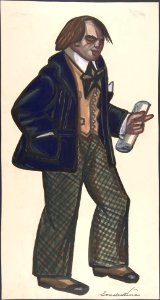 A poet in a blue blazer MET DP804841