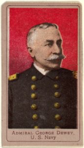 Admiral George Dewey, United States Navy, from the Heroes of the Spanish War series (T175) MET DP842552