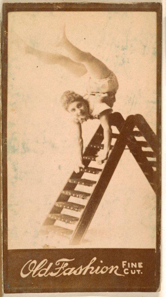Acrobat, from the Actresses series (N664) promoting Old Fashion Fine Cut Tobacco MET DPB869702
