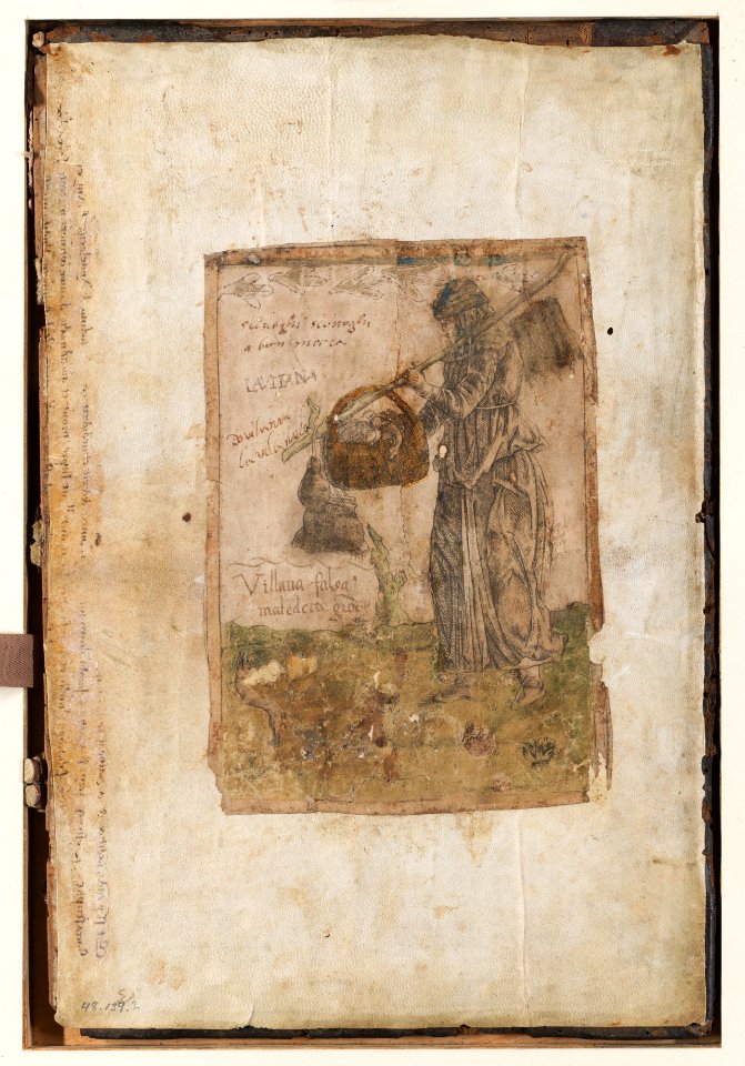 A peasant going to the market Met DP886260
