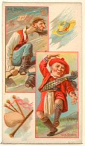 Air Breaks- Hop Scotch, from the Jokes series (N118) issued by Duke Sons & Co. to promote Honest Long Cut Tobacco - MET DPB873671