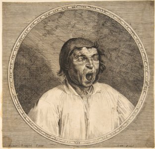A Peasant Yawning MET DP818321
