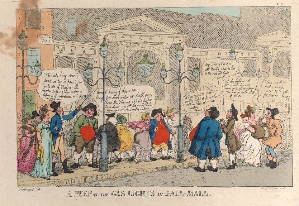 A Peep at the Gas Lights in Pall-Mall MET DP883650