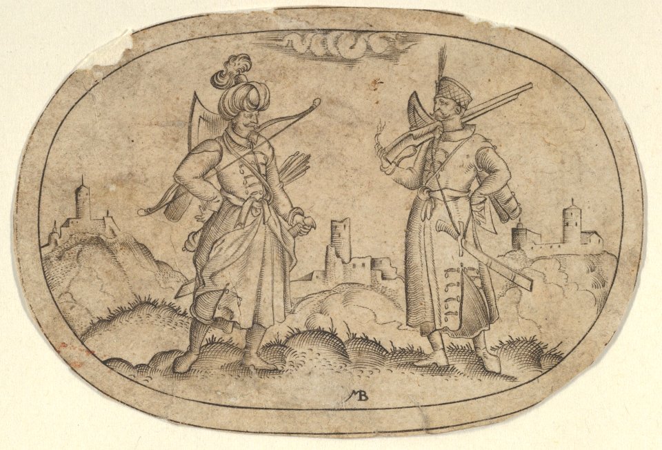 A Turkish Man and a Polish Man, from Das Bossenbüchlein MET DP837090