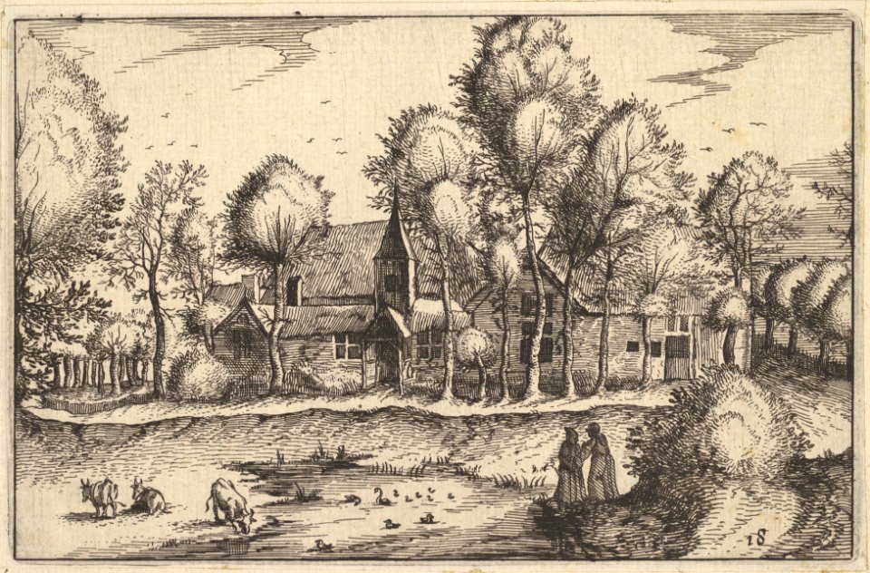 A Pond from Regiunculae et Villae Aliquot Ducatus Brabantiae MET DP825683